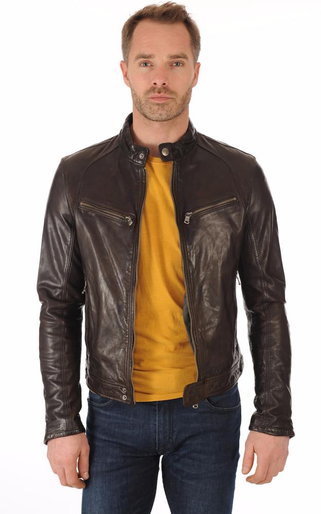 la canadienne Blouson Dustin Reddish brown