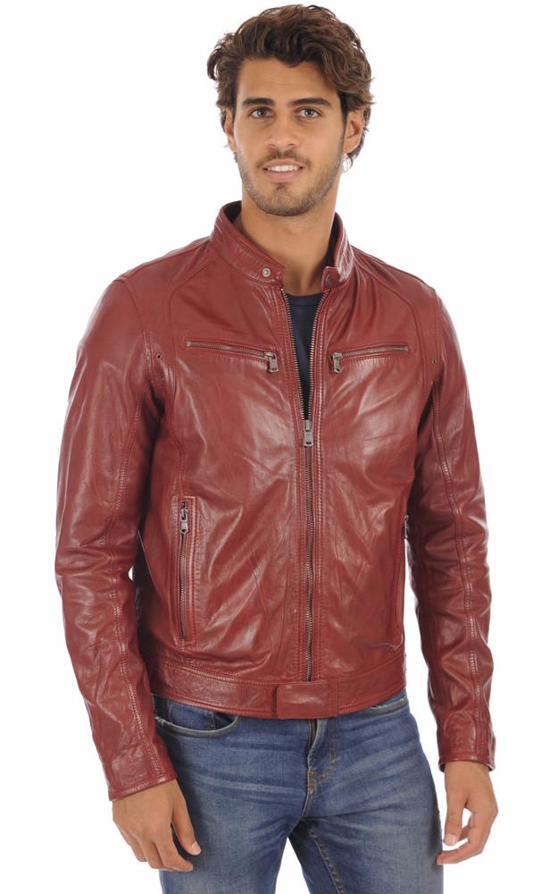 La Canadienne Blouson Dustin Rouge