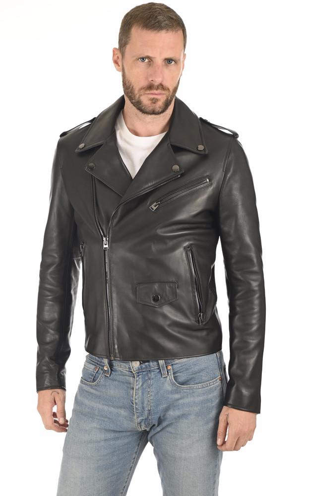 La Canadienne Blouson élégant Agneau Noir