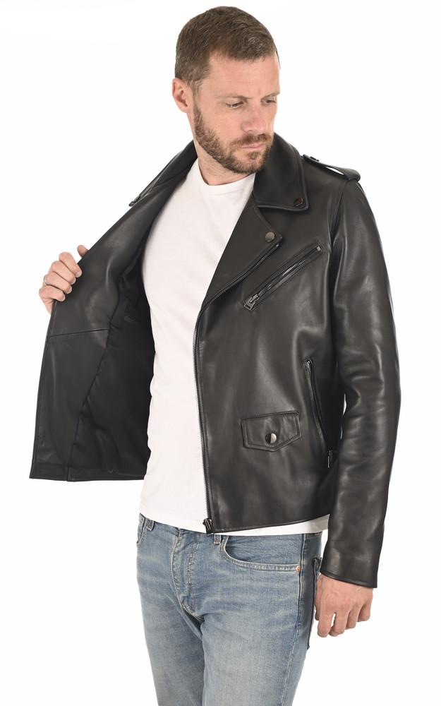 La Canadienne Blouson élégant Agneau Noir