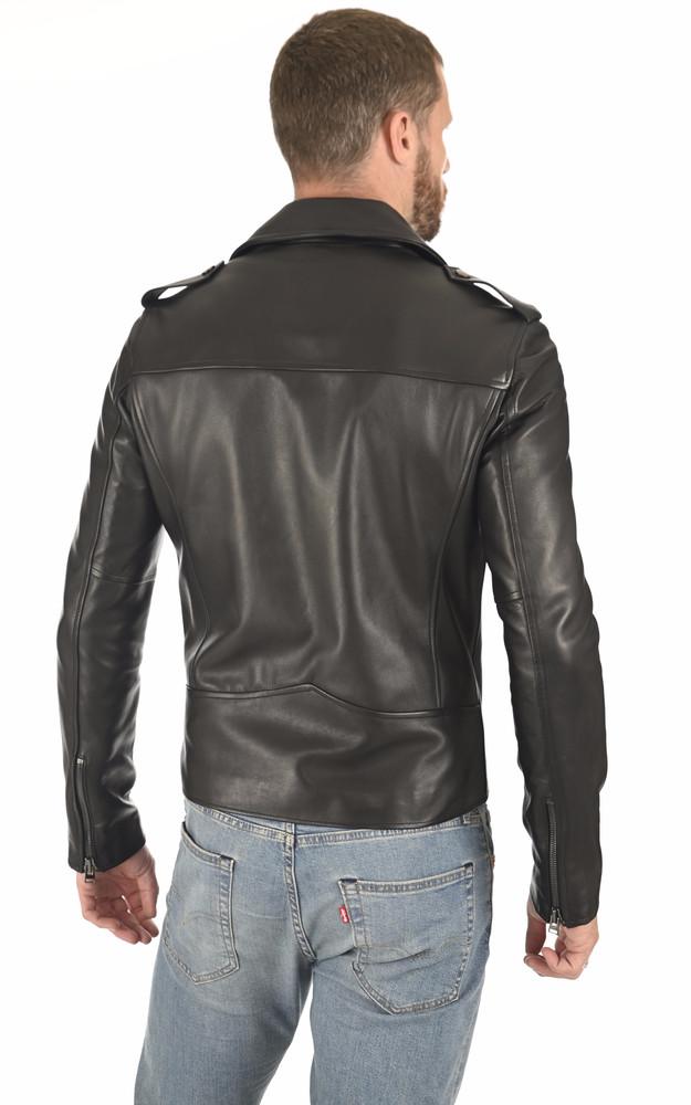 La Canadienne Blouson élégant Agneau Noir