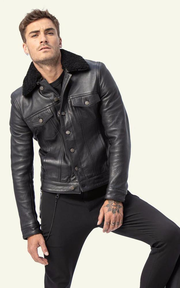 la canadienne Blouson Elias Noir