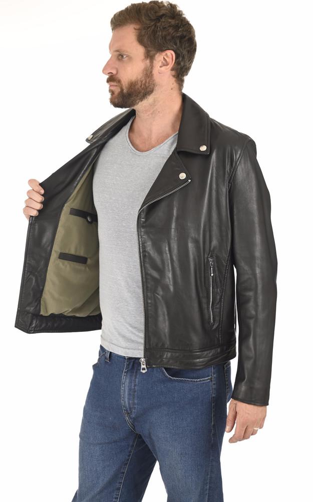 La Canadienne Blouson En Cuir Aley Noir