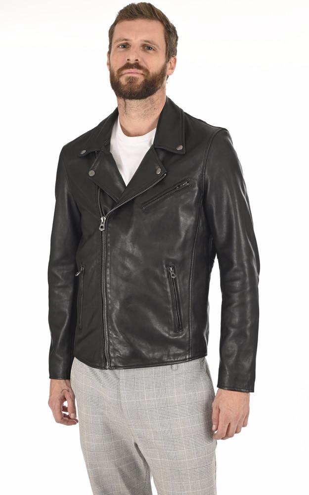 La Canadienne Blouson En Cuir Homme Noir