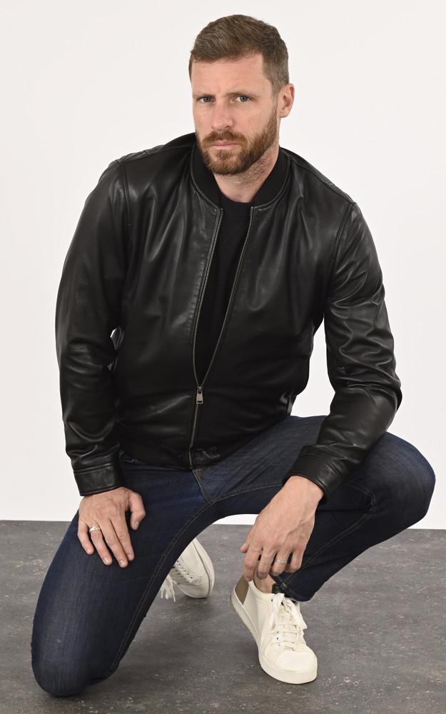 La Canadienne Blouson En Cuir Noir