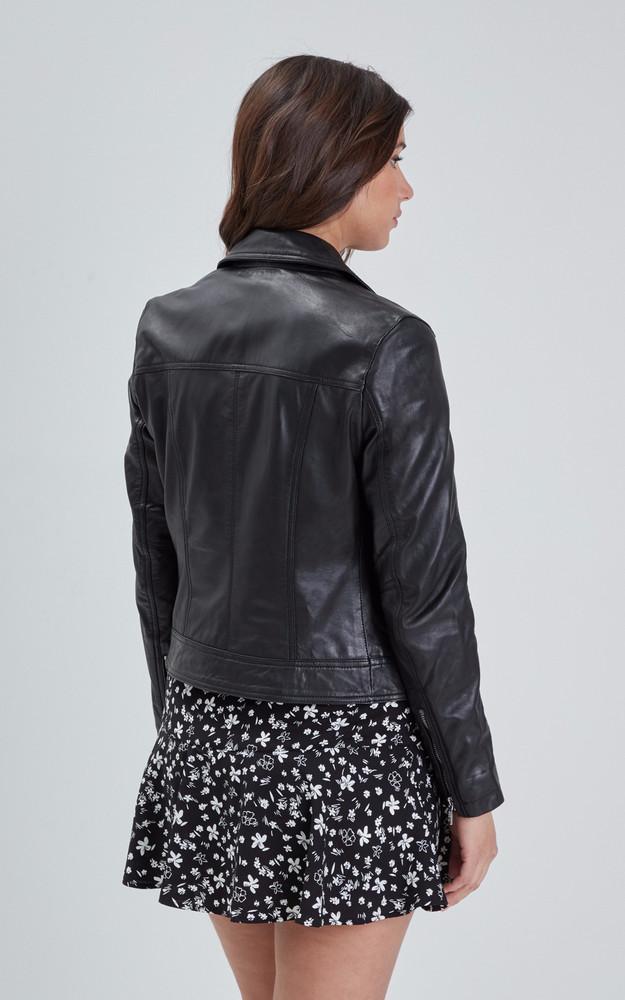 La Canadienne Blouson En Cuir Panema Noir