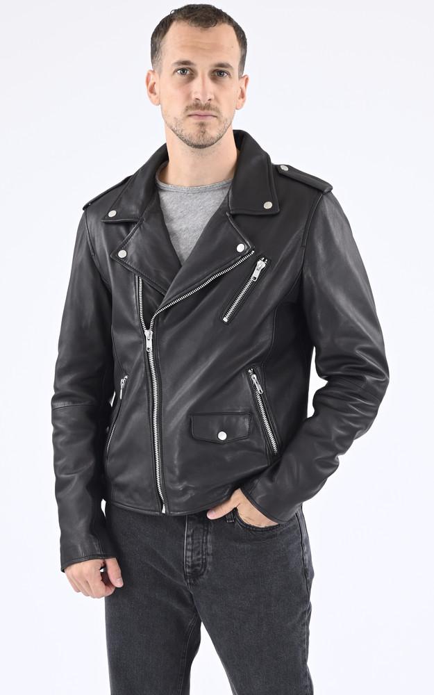 La Canadienne Blouson En Cuir Rocky Noir