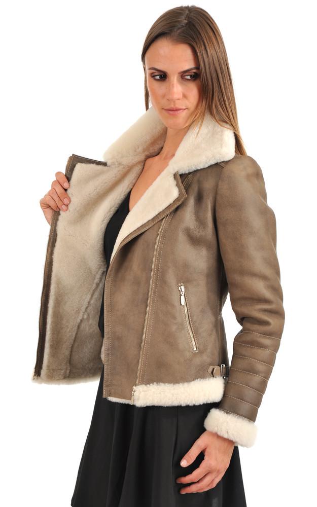 La Canadienne Blouson En Merinos Style Perf'