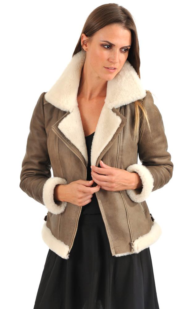 la canadienne Blouson en Merinos Style Perf'