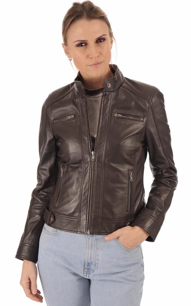 La Canadienne Blouson Erika Marron