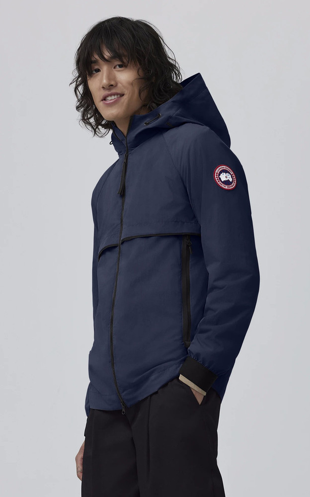 la canadienne Blouson Faber Hoody bleu marine