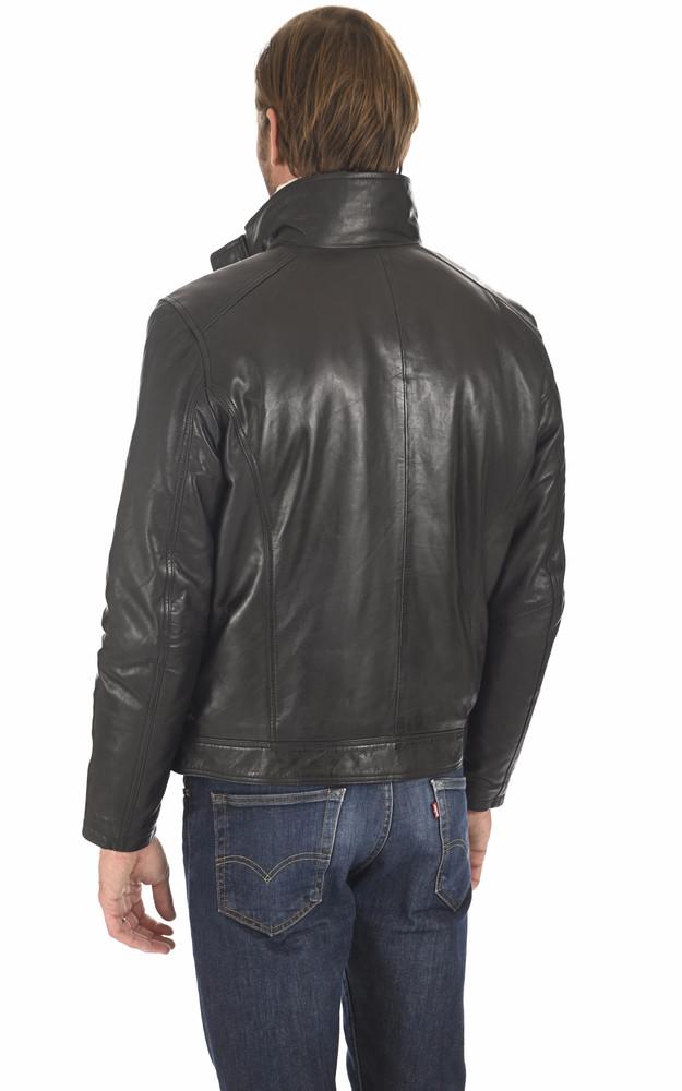 La Canadienne Blouson Falconero Agneau Noir