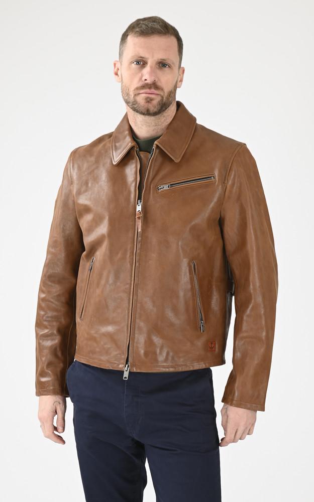 La Canadienne Blouson Gambler Cognac
