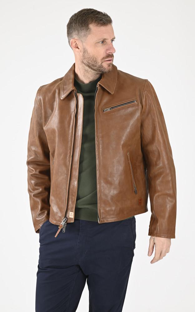 la canadienne Blouson Gambler cognac