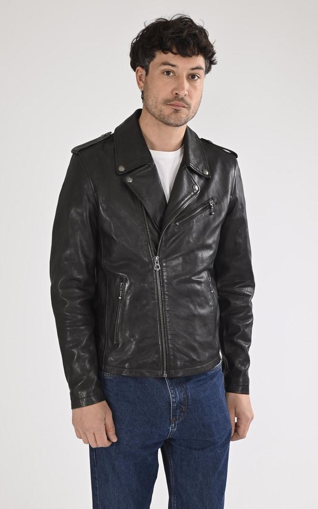 La Canadienne Blouson Golberg Agneau Noir