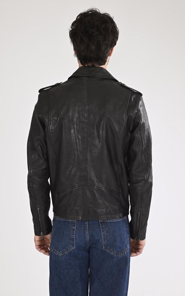 La Canadienne Blouson Golberg Agneau Noir