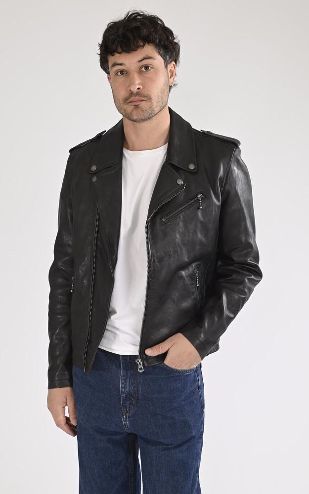 la canadienne Blouson Golberg agneau noir