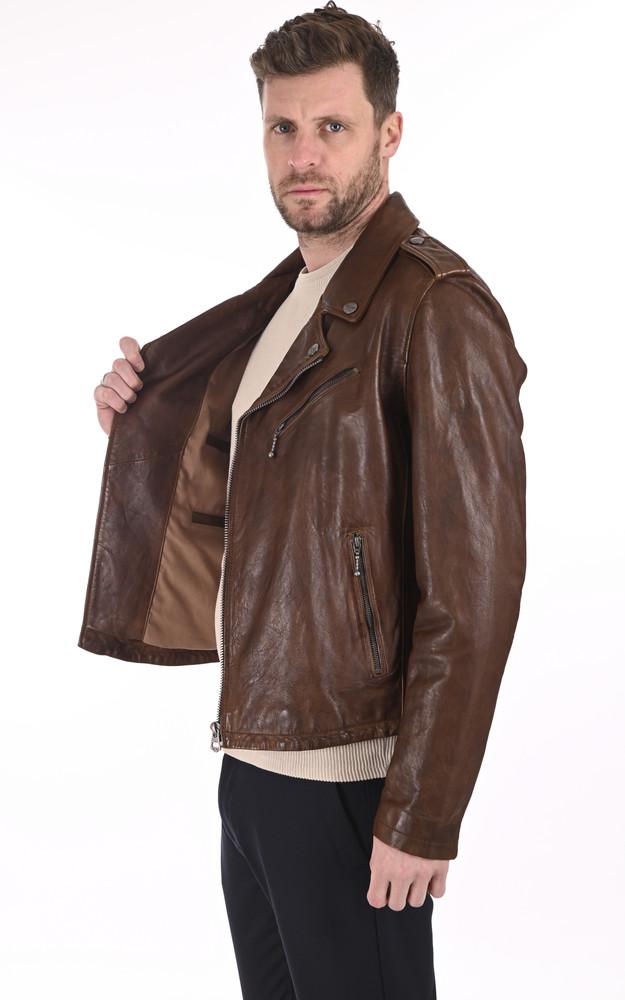 La Canadienne Blouson Golberg Cognac