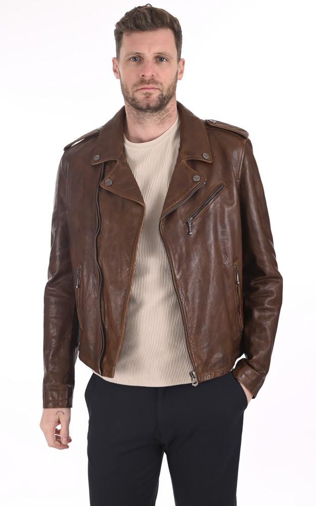 la canadienne Blouson Golberg cognac