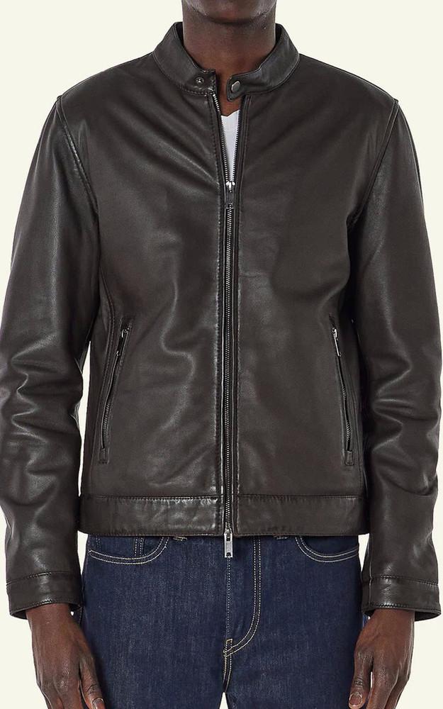 La Canadienne Blouson Joseph Cuir Marron