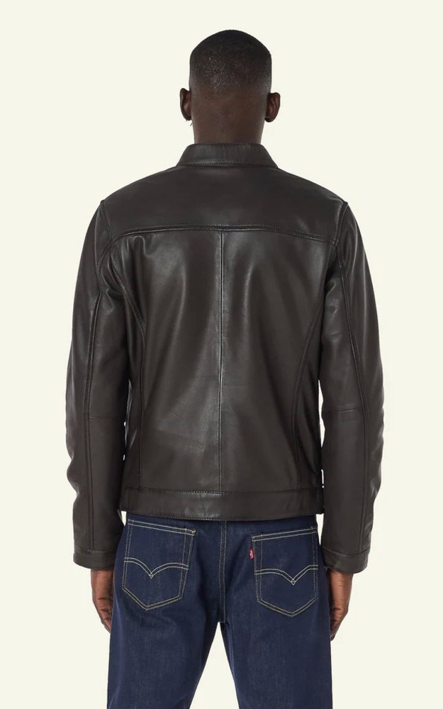 La Canadienne Blouson Joseph Cuir Marron