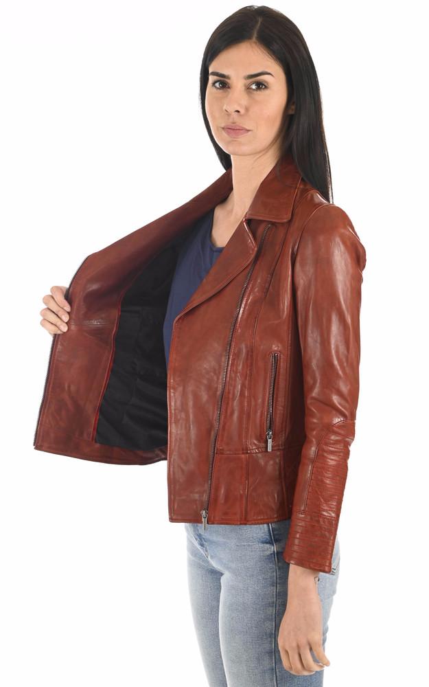 La Canadienne Blouson Juliette Rouge