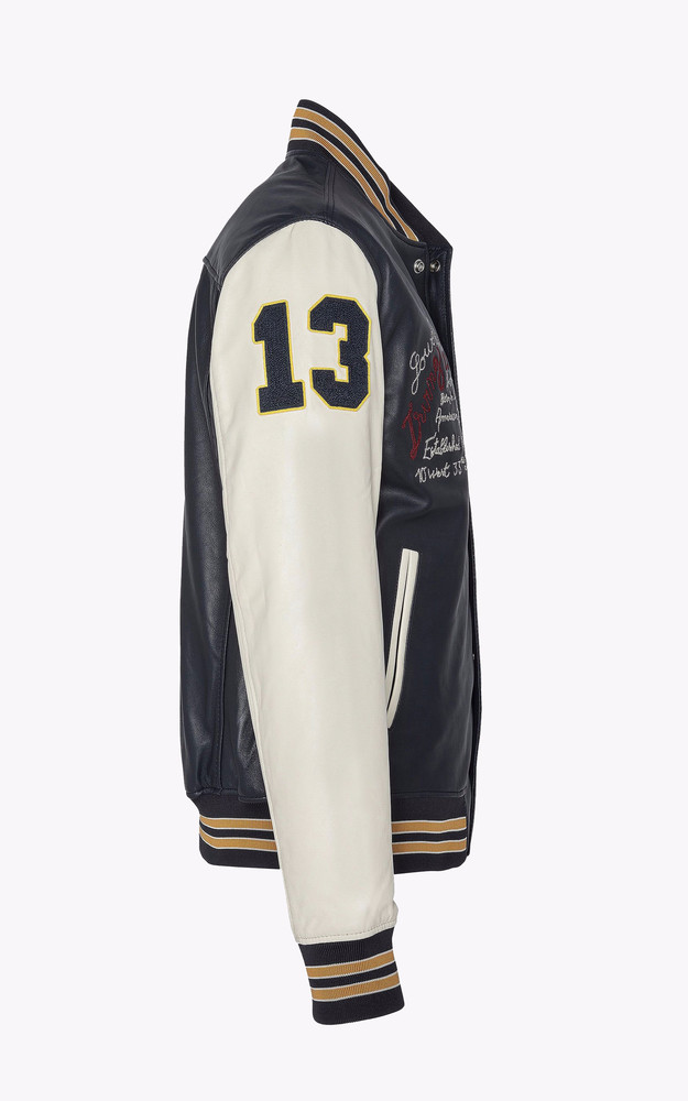 La Canadienne Blouson LC Teddy Bleu Marine