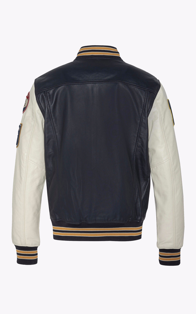 La Canadienne Blouson LC Teddy Bleu Marine