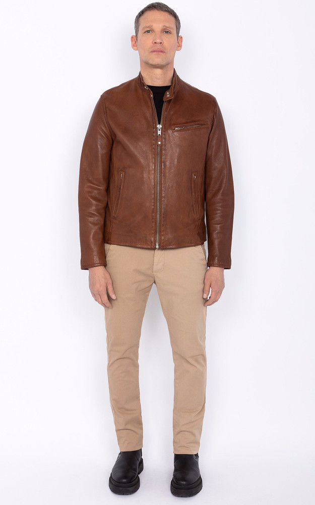 La Canadienne Blouson LC949WX Cuir Cognac