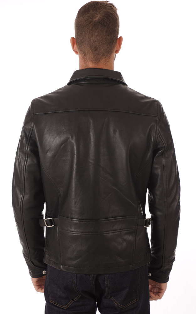 La Canadienne Blouson LC952 Cuir Vachette Noir