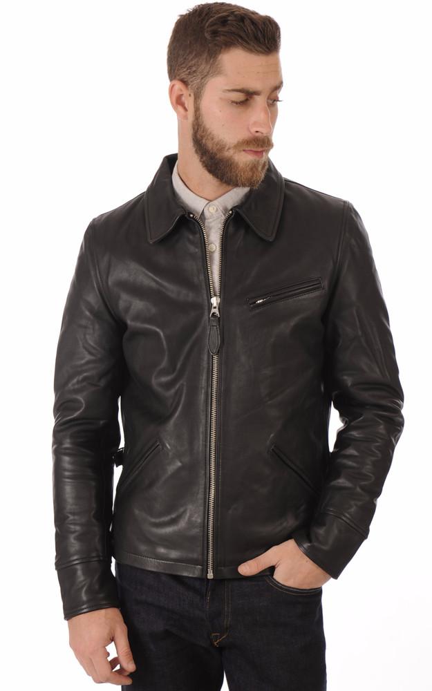 la canadienne Blouson LC952 Cuir Vachette Noir