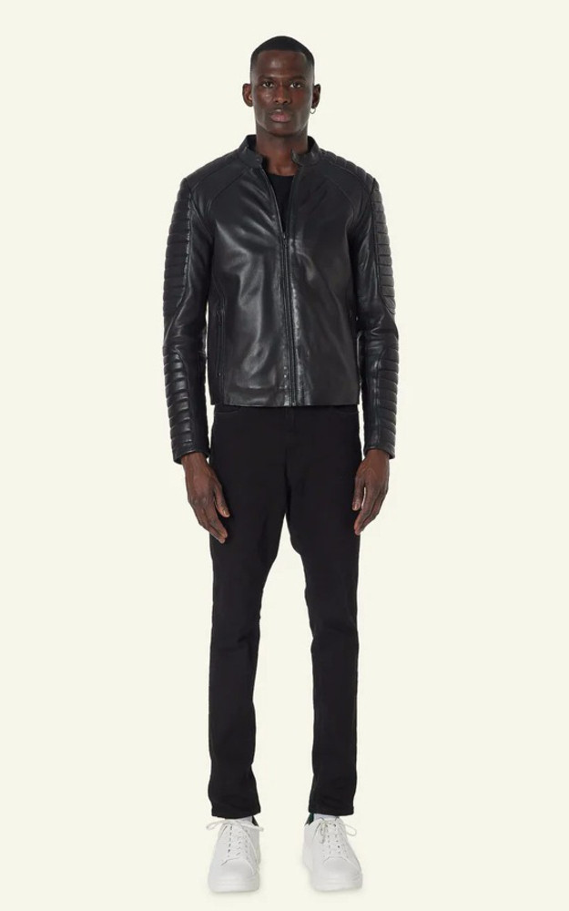 La Canadienne Blouson Leman Cuir Noir