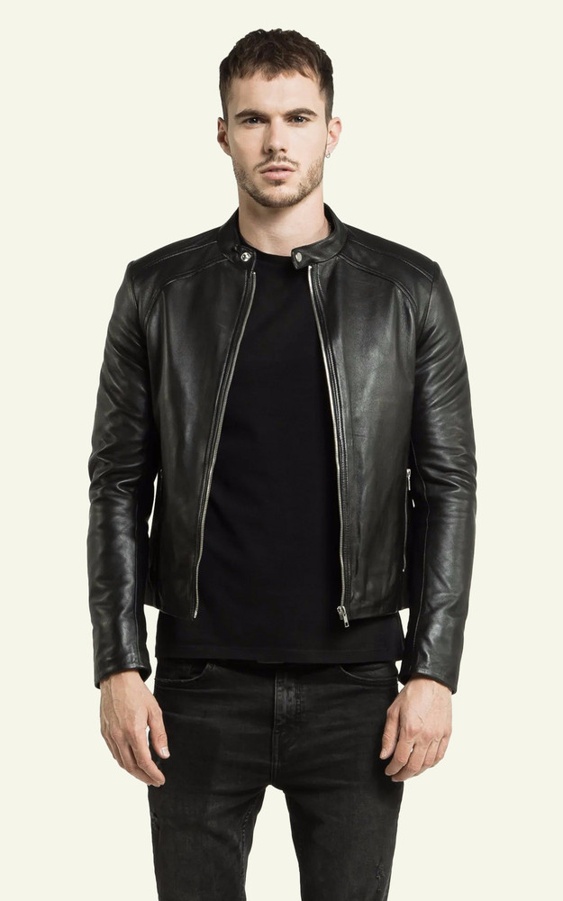 La Canadienne Blouson Leni Cuir Noir