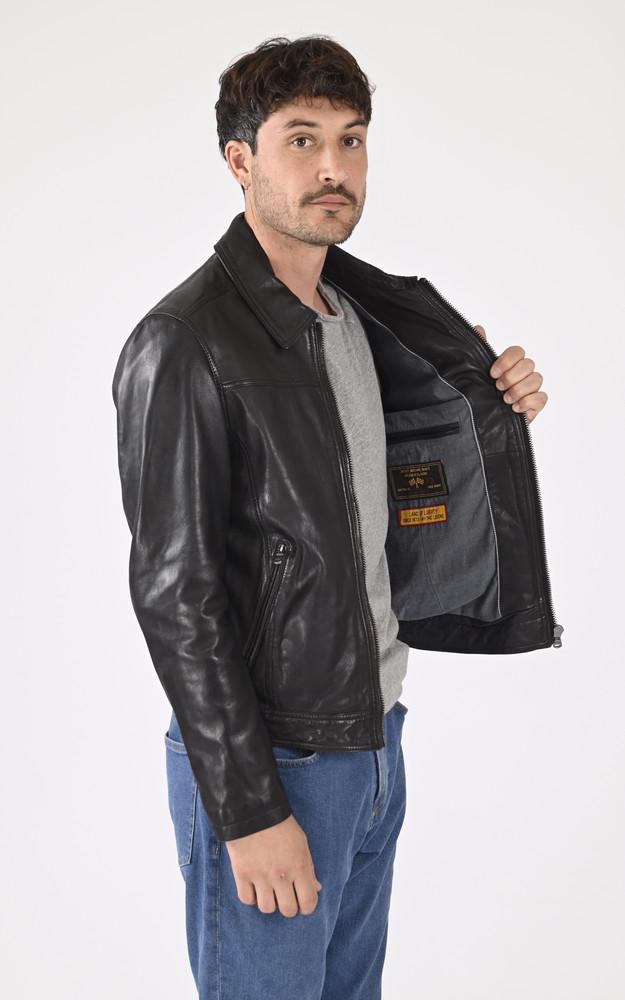 La Canadienne Blouson Major Cuir Noir