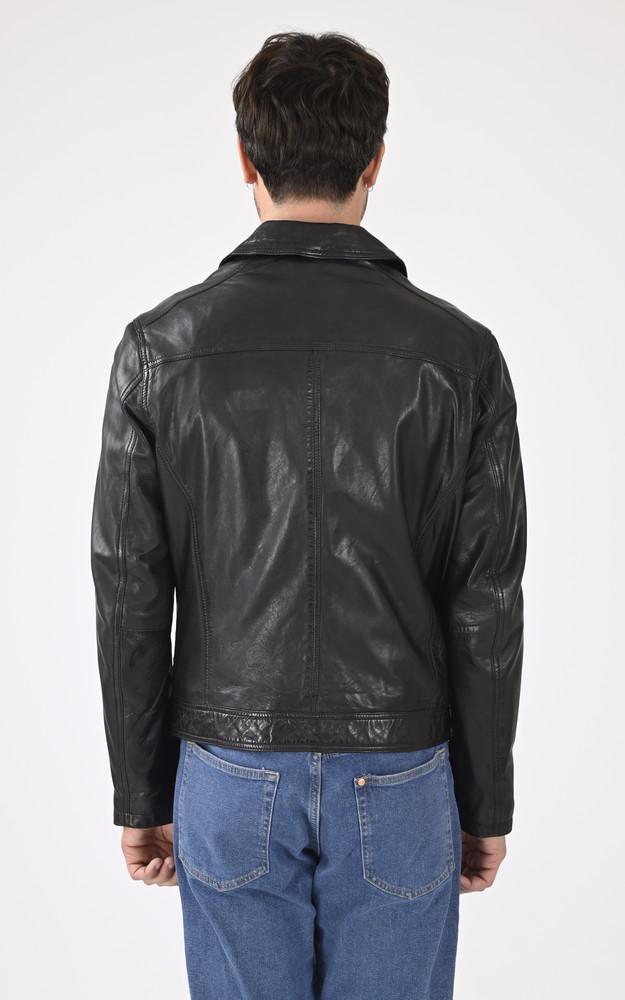 La Canadienne Blouson Major Cuir Noir