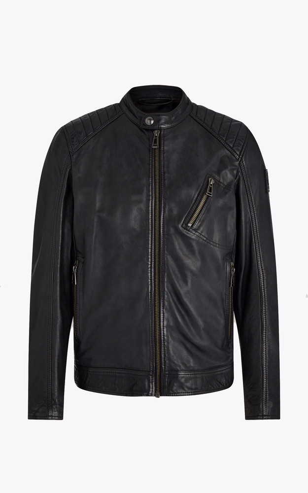 La Canadienne Blouson Motard Cuir Noir