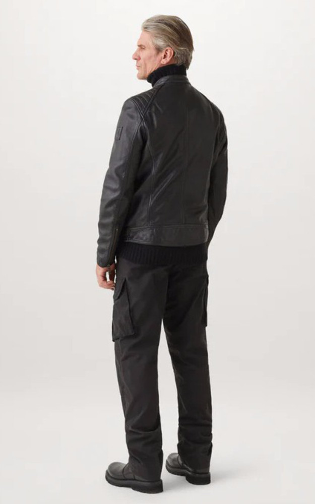 La Canadienne Blouson Motard Cuir Noir