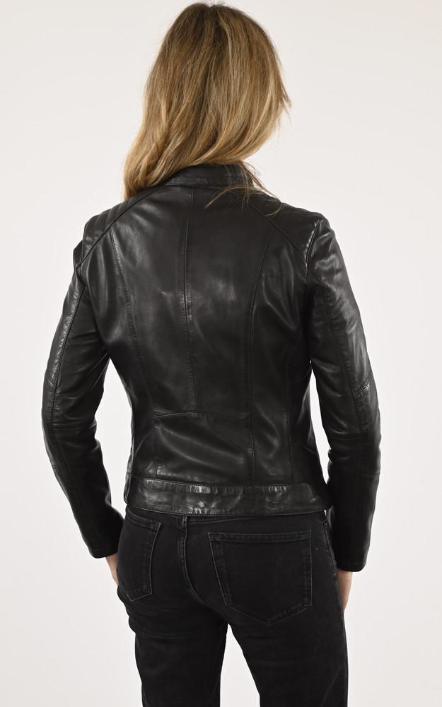 La Canadienne Blouson Motard Jody Cuir Noir