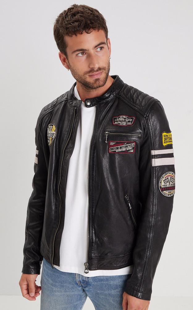 La Canadienne Blouson Motard Limerock Noir