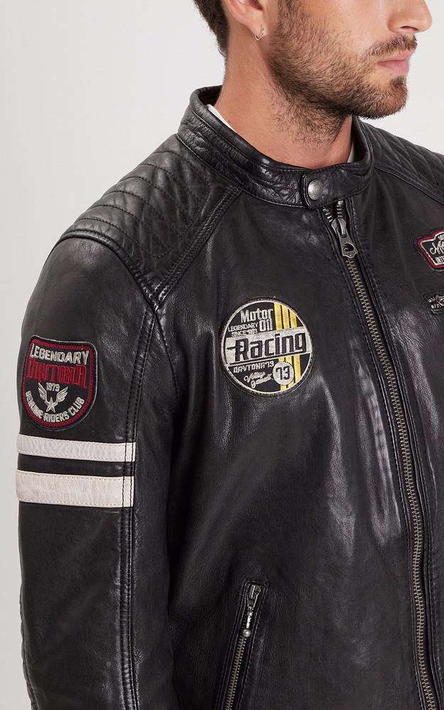 La Canadienne Blouson Motard Limerock Noir