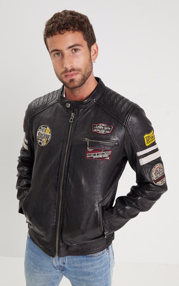 la canadienne Blouson motard Limerock noir