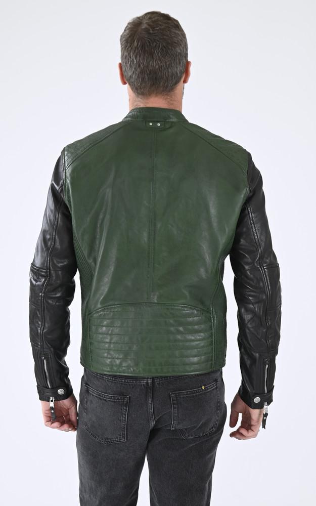 La Canadienne Blouson Motard Roscoda Vert