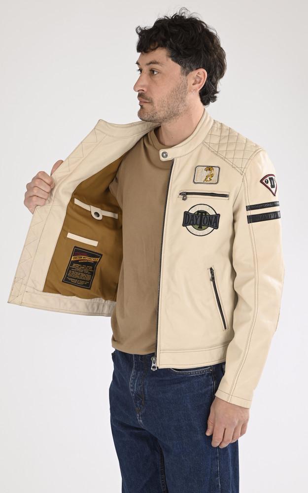 La Canadienne Blouson Motard Walkor Blanc