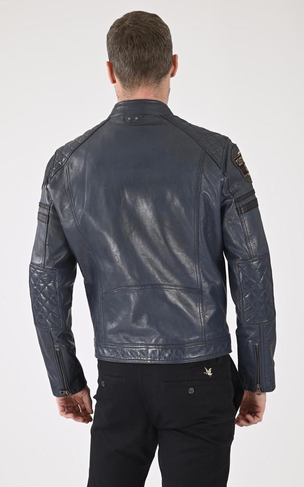 La Canadienne Blouson Motard Walkor Bleu