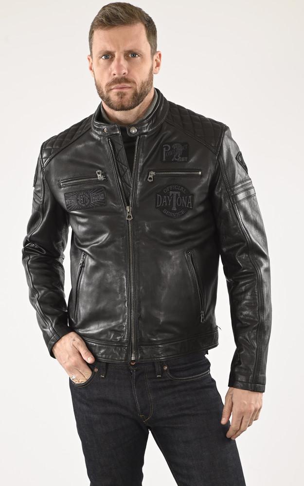 La Canadienne Blouson Motard Walkor Noir