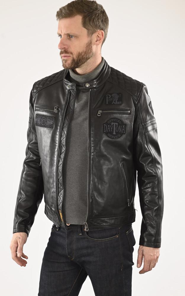 la canadienne Blouson motard Walkor noir