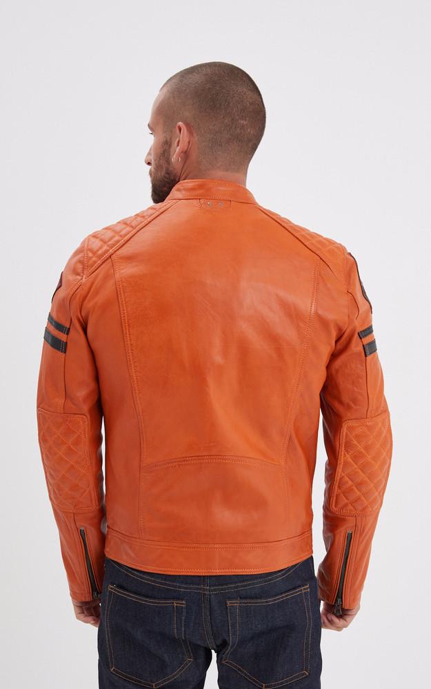 La Canadienne Blouson Motard Walkor Orange