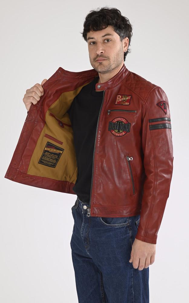 La Canadienne Blouson Motard Walkor Rouge