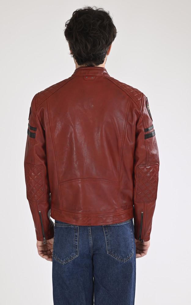 La Canadienne Blouson Motard Walkor Rouge