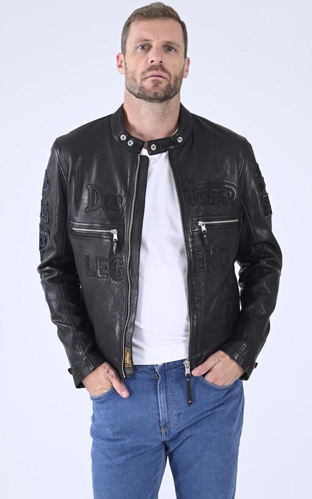 la canadienne Blouson moto Rapid noir